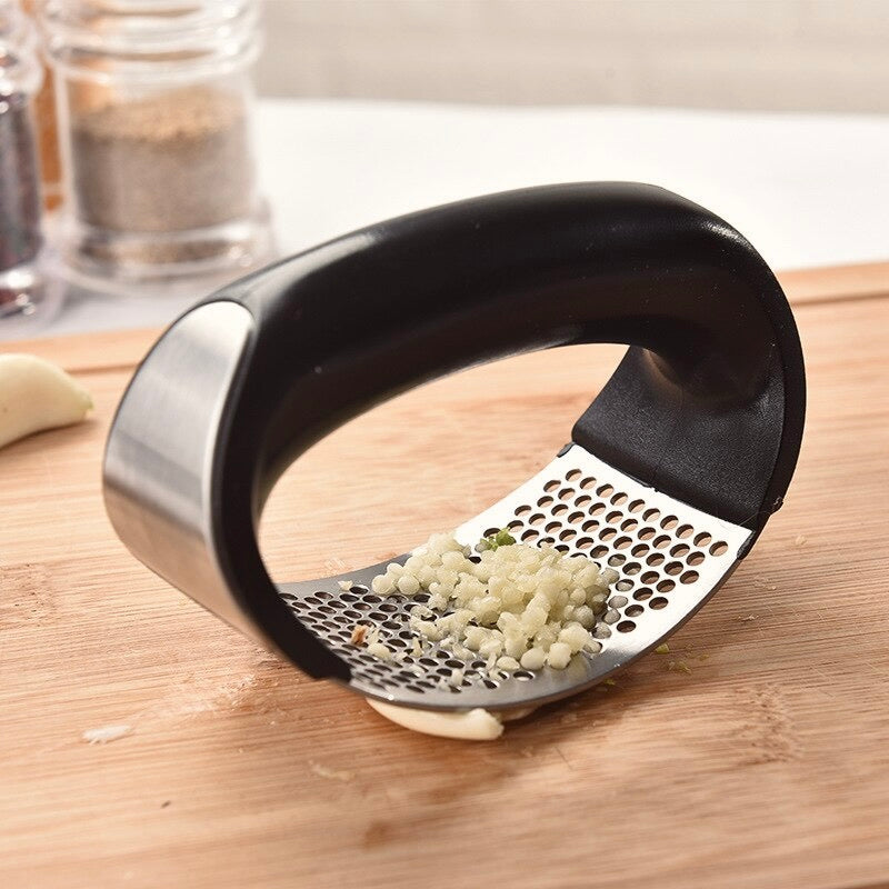 Stainless Steel Garlic Press