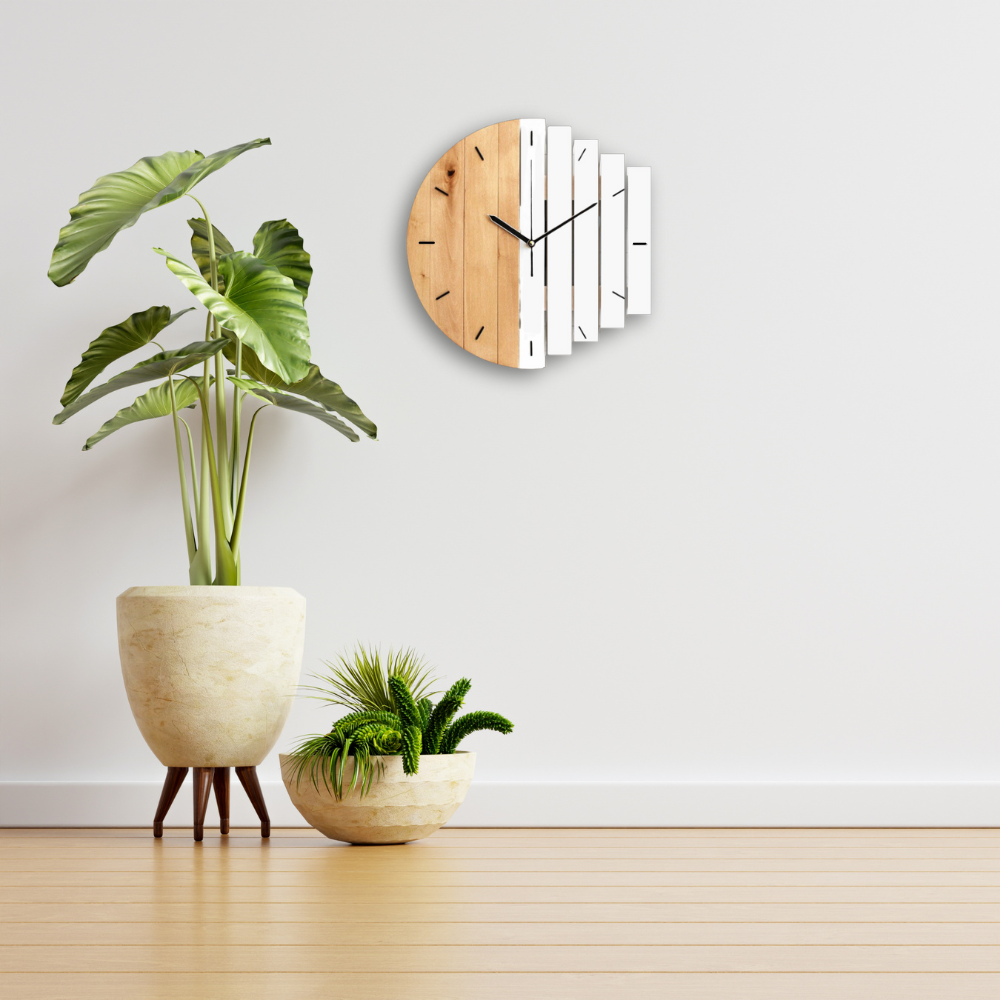 Industrial Abstract Wall Clock