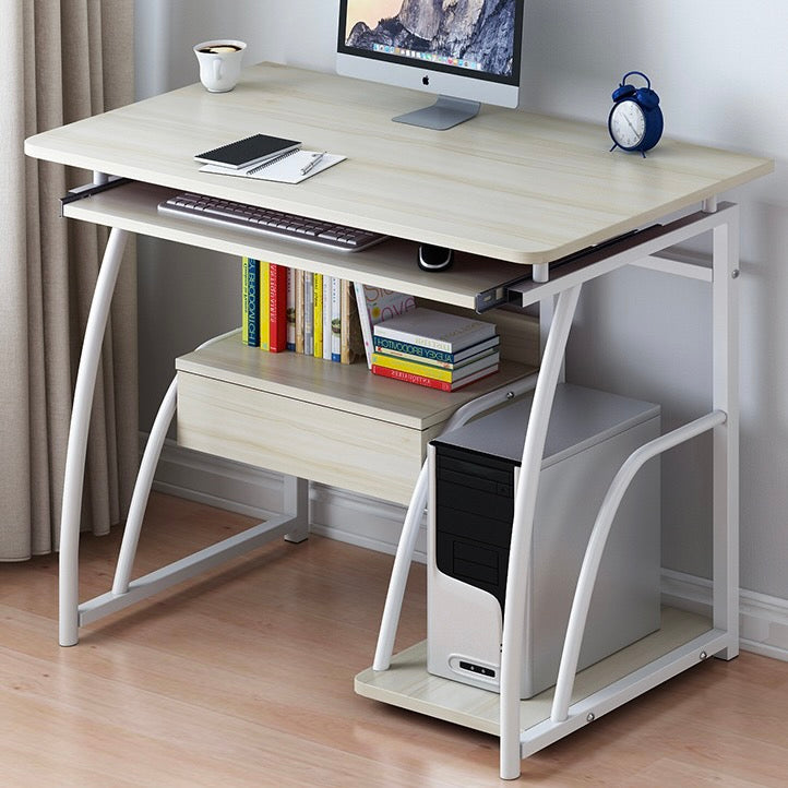 desk with drawers wood