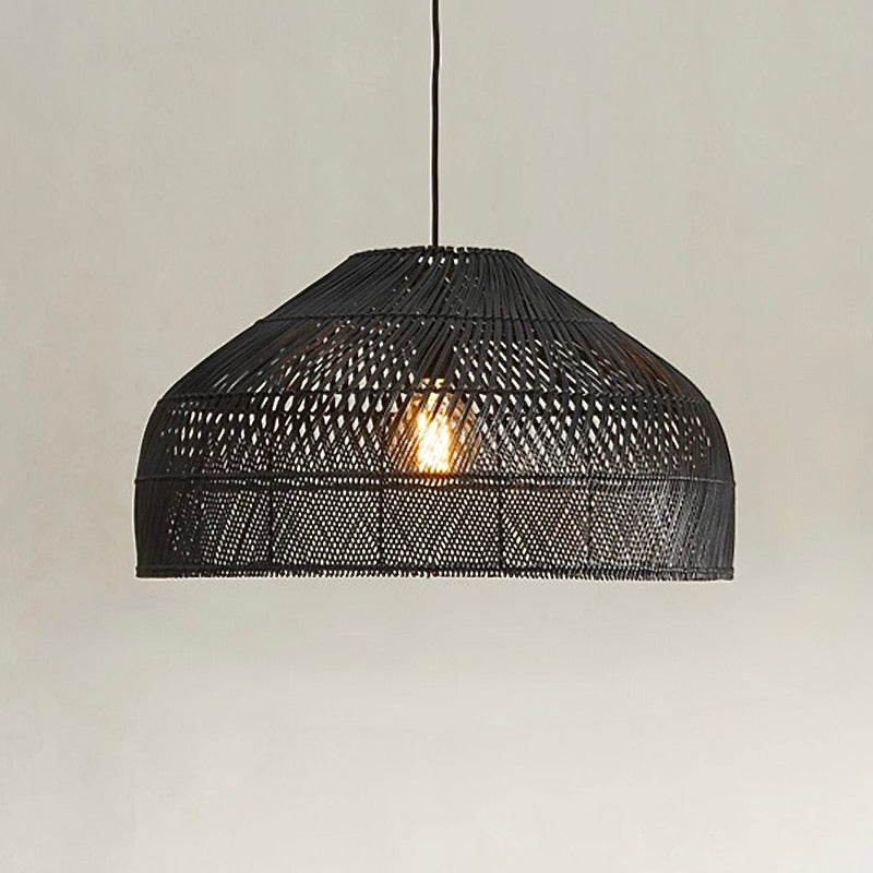 Coastal Wicker Pendant Light