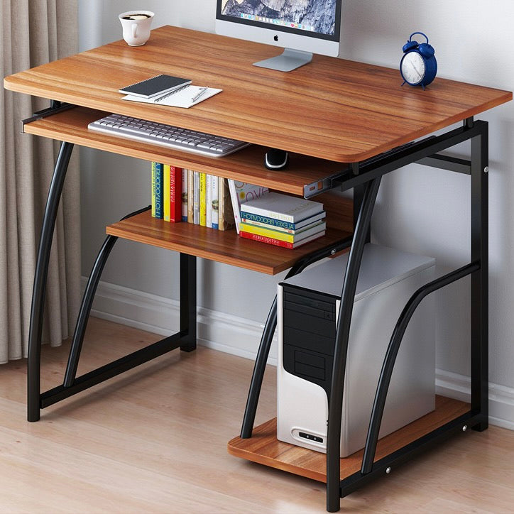 home office desk with drawers