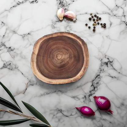 Acacia Log Cutting Board