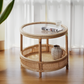 Elani Rattan Side Table