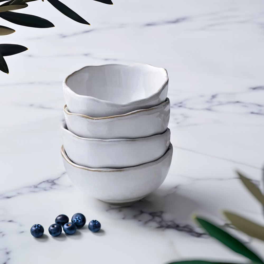 Asymmetric Organic Modern Dinnerware