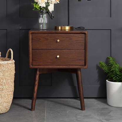 skinny nightstand with drawers