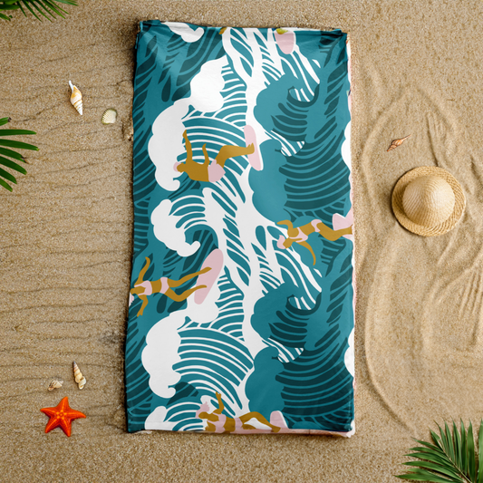 Surfers Paradise Beach Towel