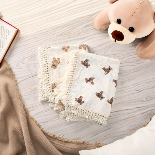 Teddy Bear Organic Swaddle