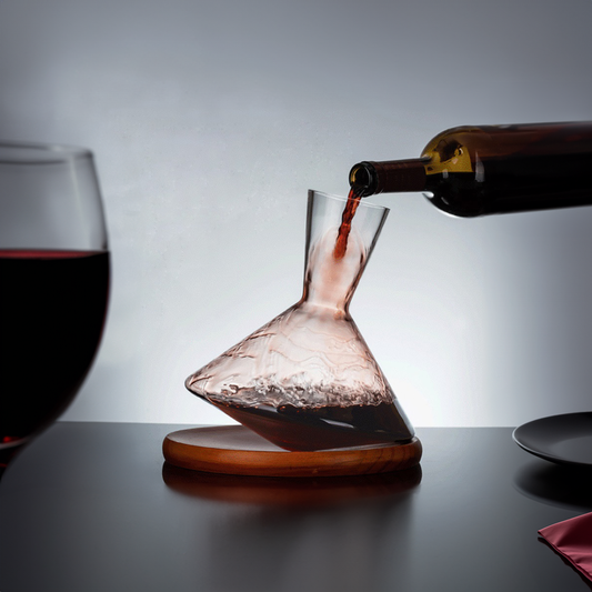 Hand-Blown Wine Decanter