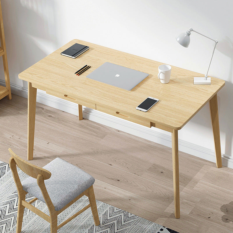 wood desk modern