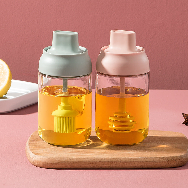 Glass Kitchen Storage Bottle