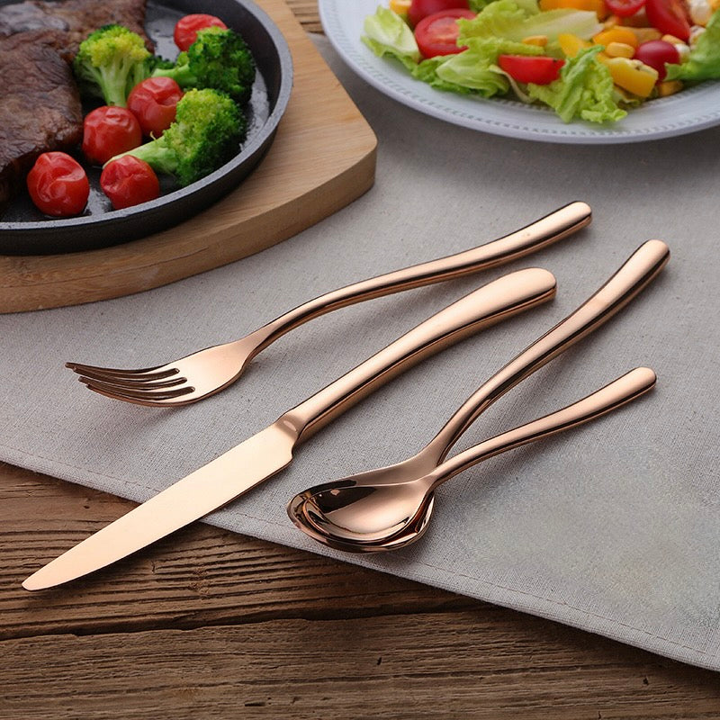 Rose Gold Individual Cutlery