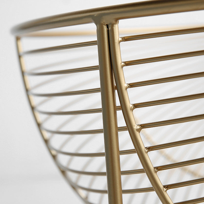 Bronze Ribcage Accent Chair