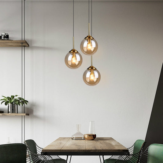 Exposed Bulb Pendant Light