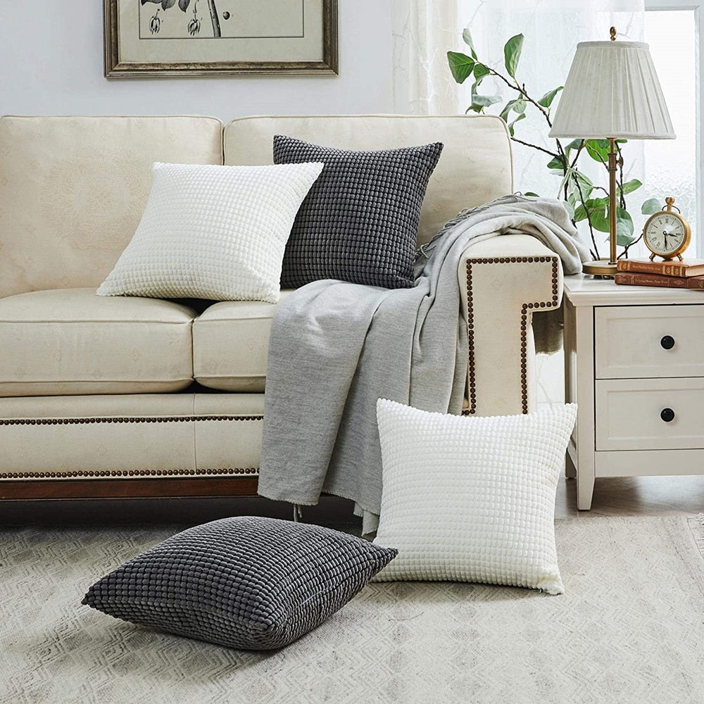 Bobble Textured Throw Cushion