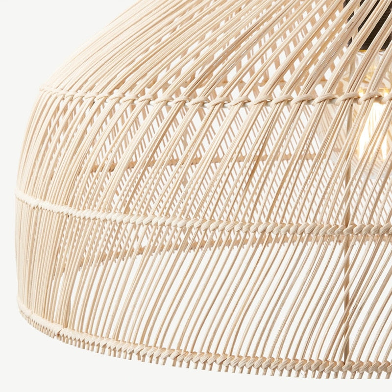 Coastal Wicker Pendant Light