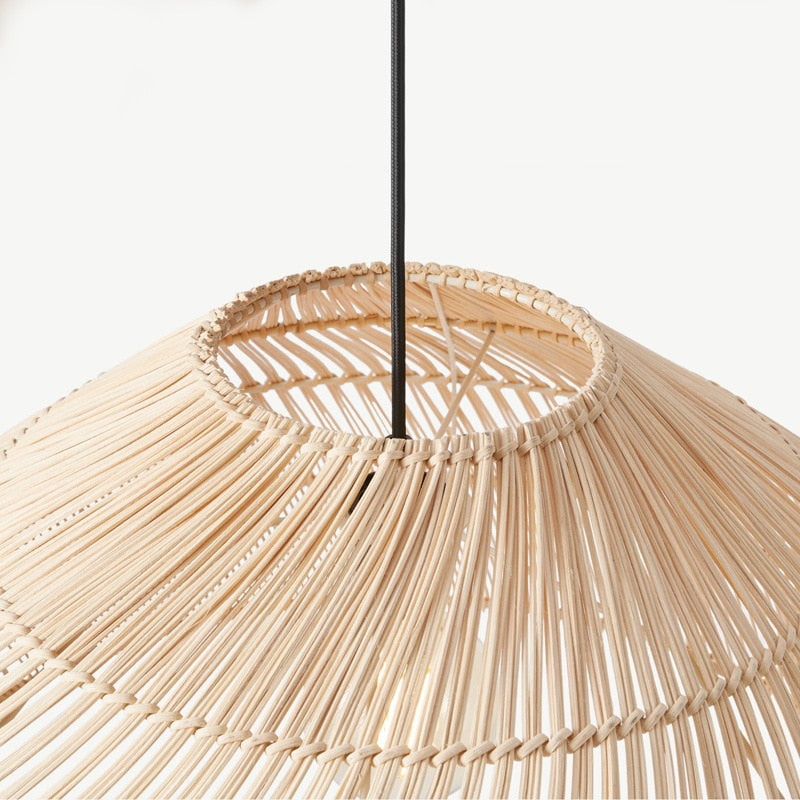 Coastal Wicker Pendant Light