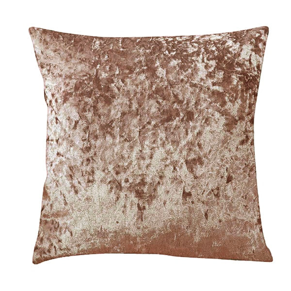 Crushed Velvet Throw Cushion