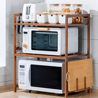 Bamboo Kitchen Storage Shelf