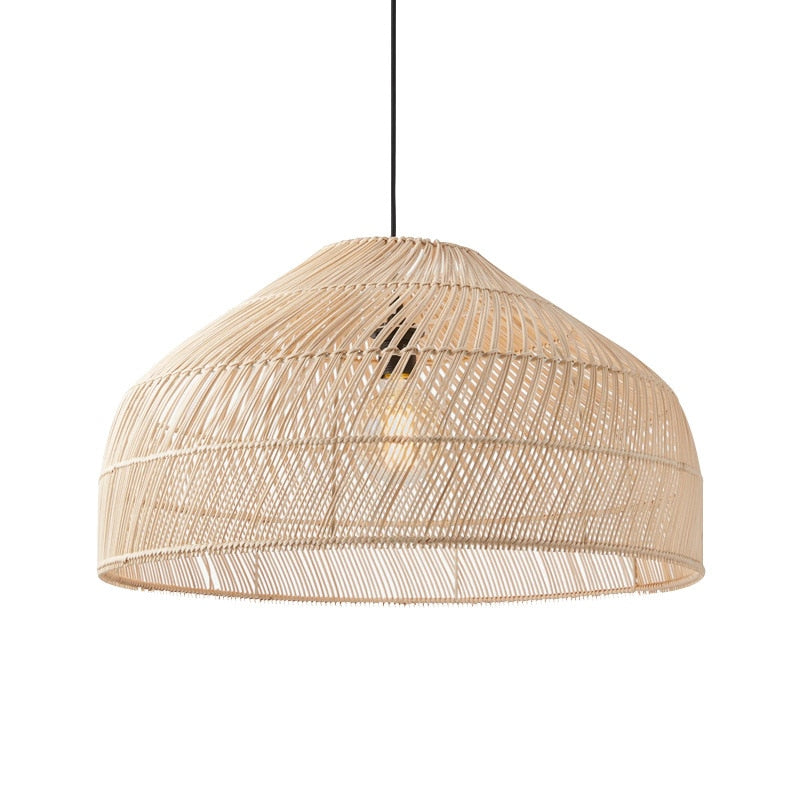 Coastal Wicker Pendant Light