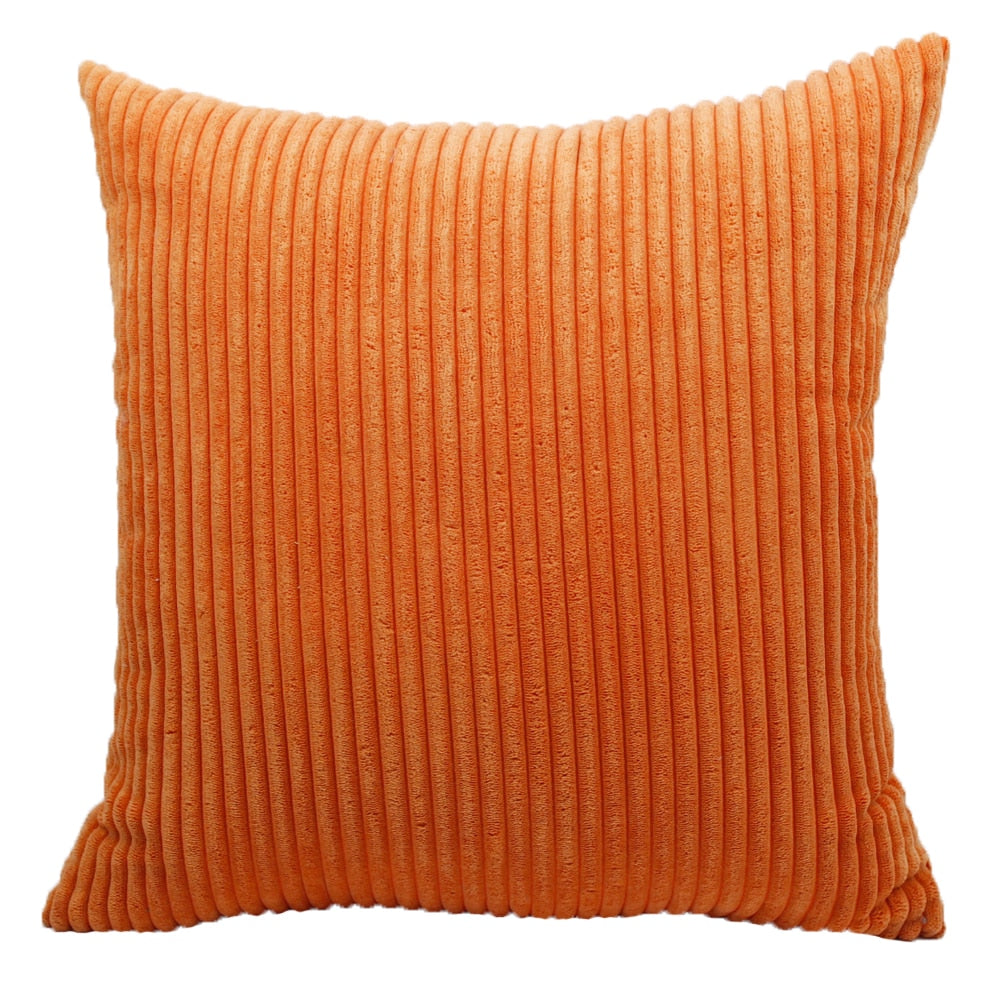 Ribbed Corduroy Throw Cushion