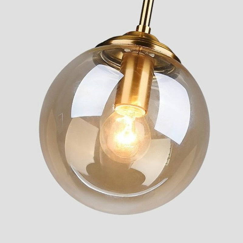 Exposed Bulb Pendant Light