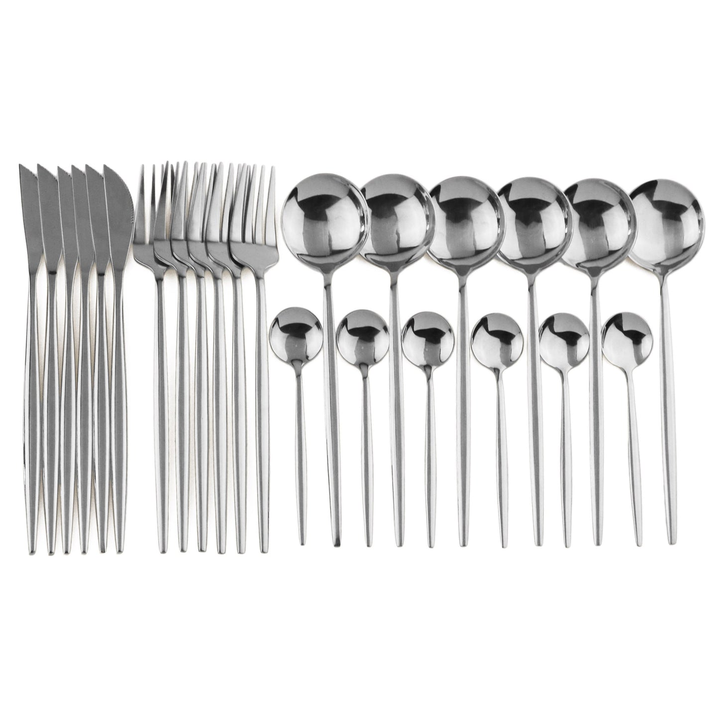 Essential 24 Piece Cutlery Set