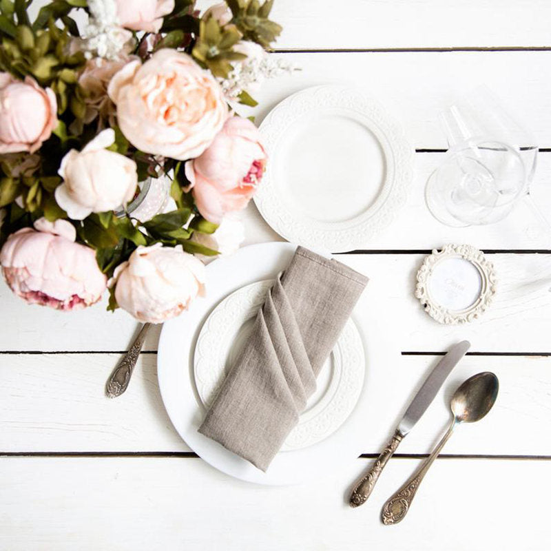 Natural Linen Napkin Set