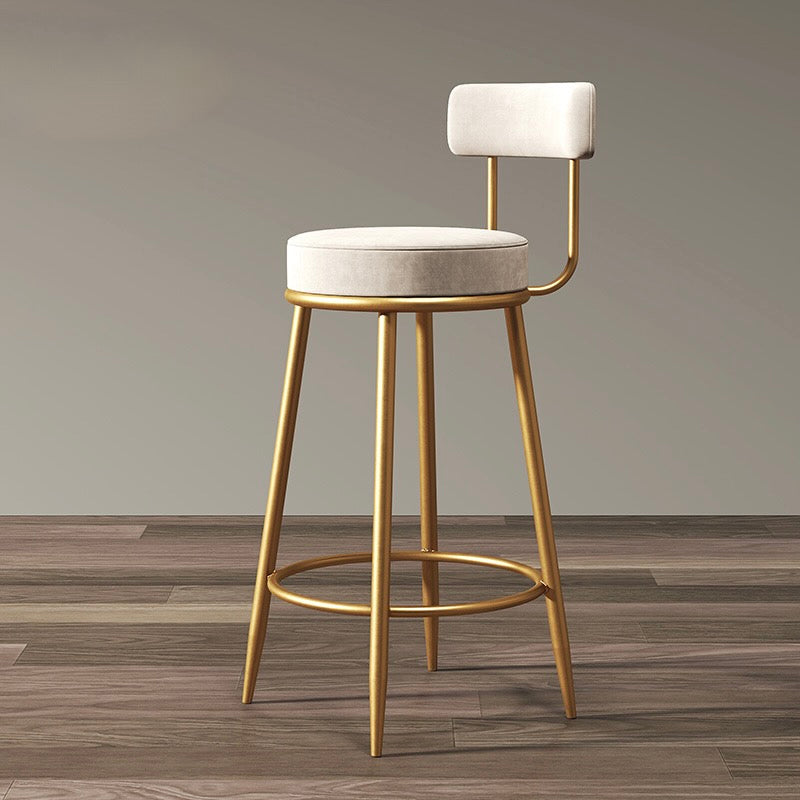 Modern Leather Barstool