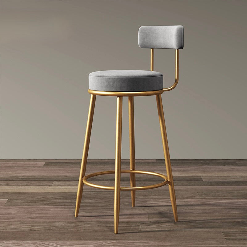 Modern Leather Barstool