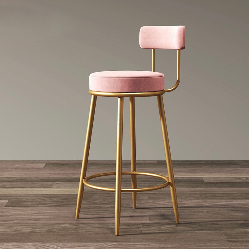 Modern Leather Barstool