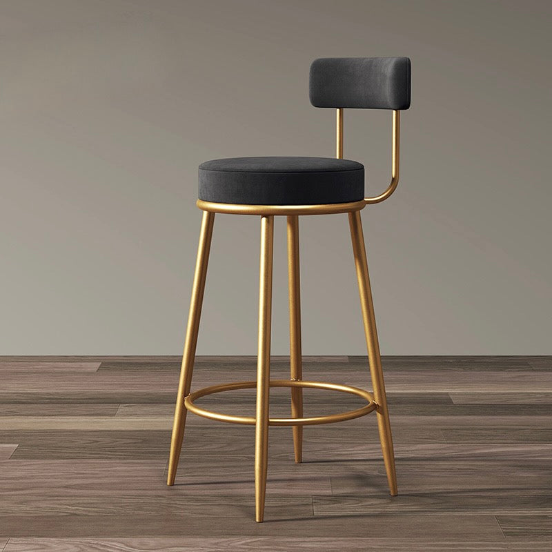 Modern Leather Barstool