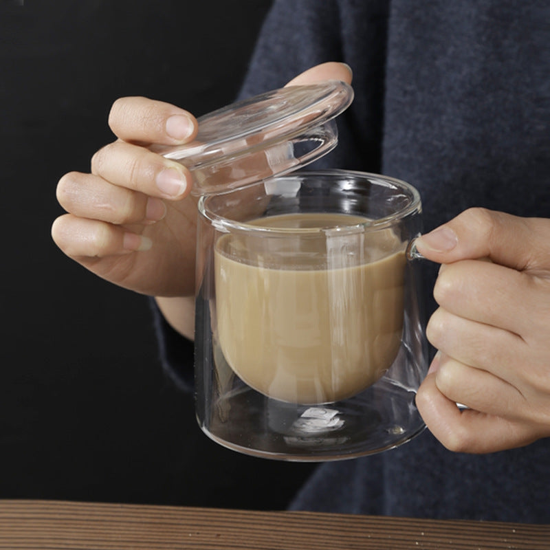 Double Walled Glass Mug