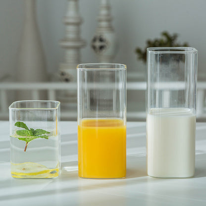 Modern Square Glass Tumblers