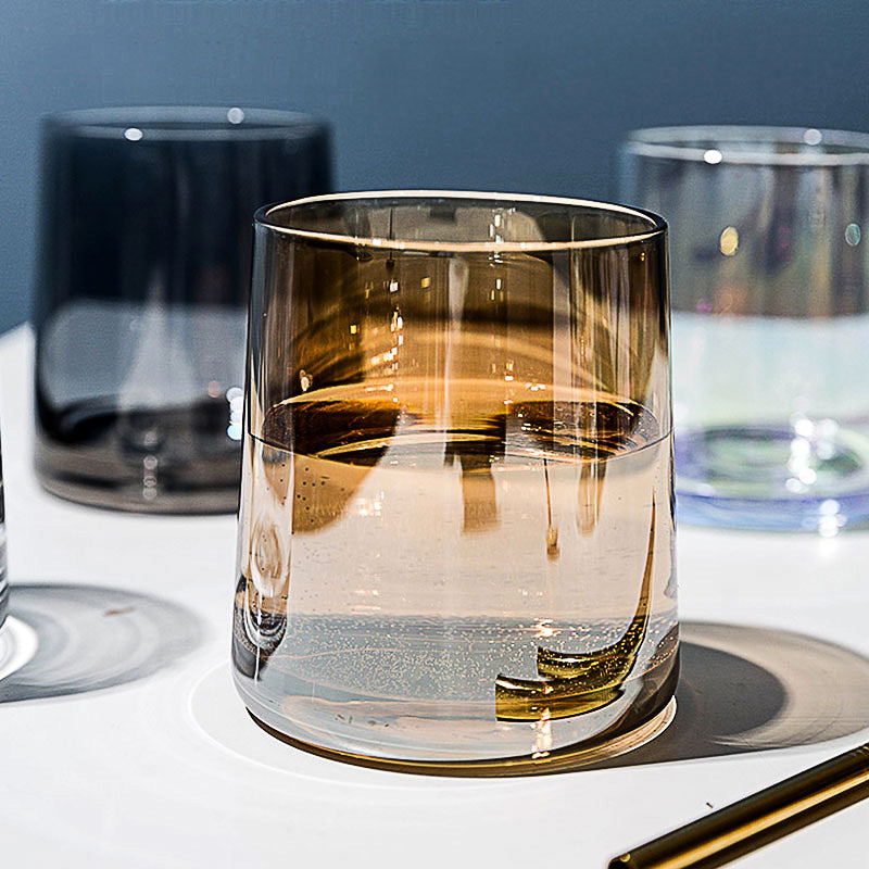 Sleek Chrome Tinted Tumblers