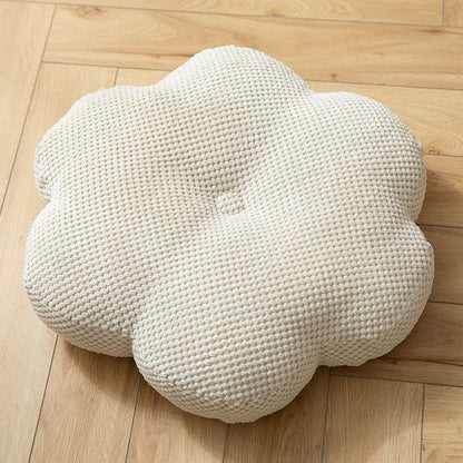 Floral Pouf Throw Cushion