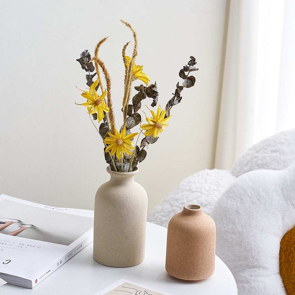 Neutral Tones Organic Vases