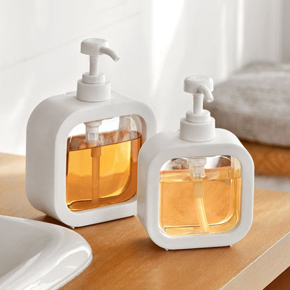 Minimalist Clear Soap Dispenser