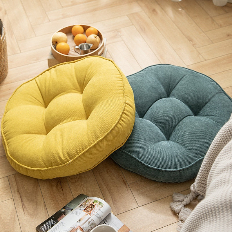 Velvet Ottoman Floor Cushion