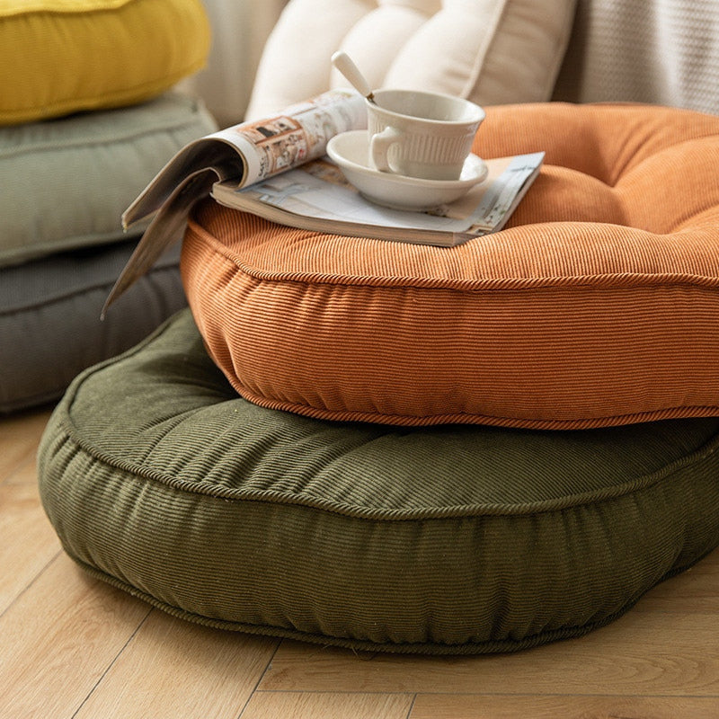 Velvet Ottoman Floor Cushion