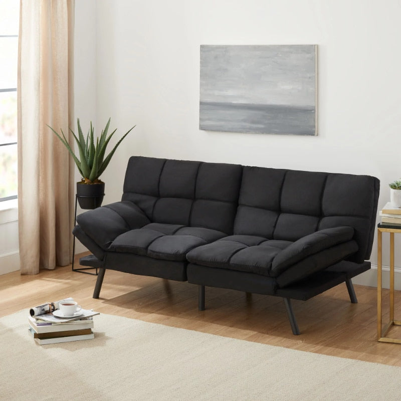 Cosy Faux Suede Futon