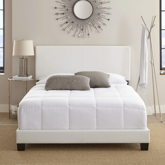 Florence Leather Upholstered Bed