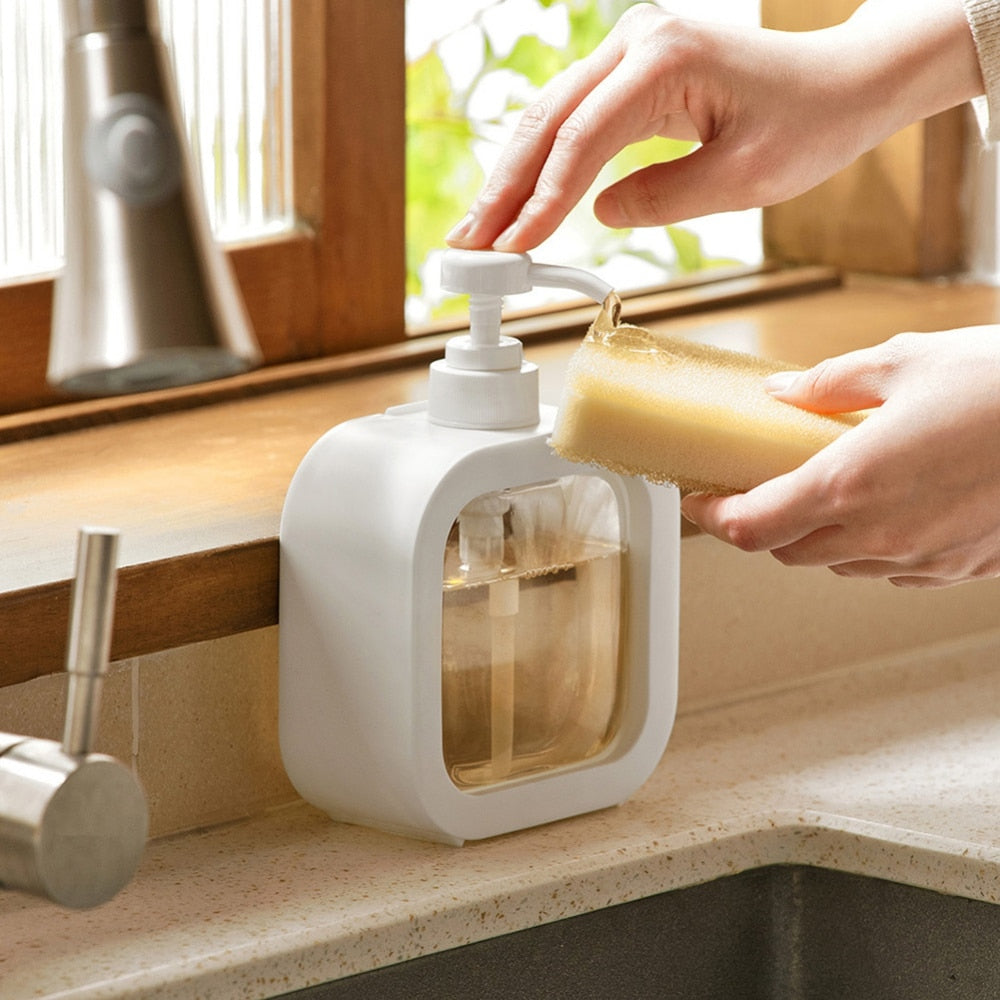 Minimalist Clear Soap Dispenser