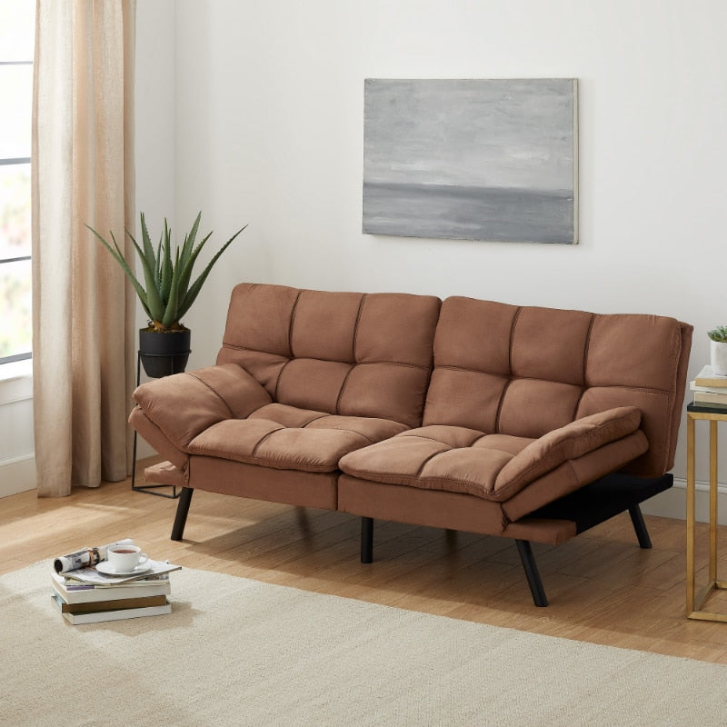 Cosy Faux Suede Futon