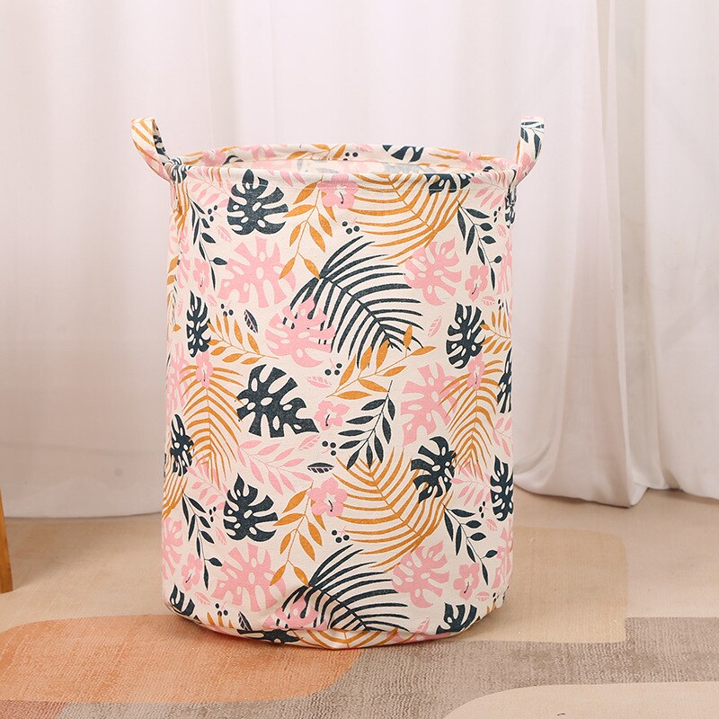 Patterned Waterproof Laundry Hamper