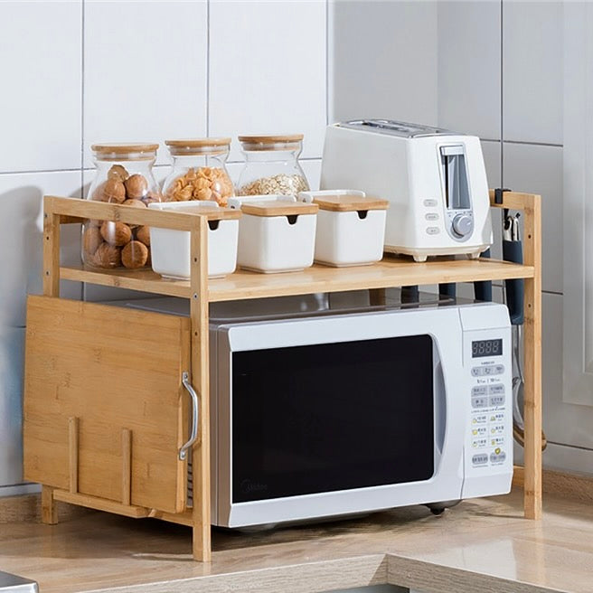 Bamboo Kitchen Storage Shelf