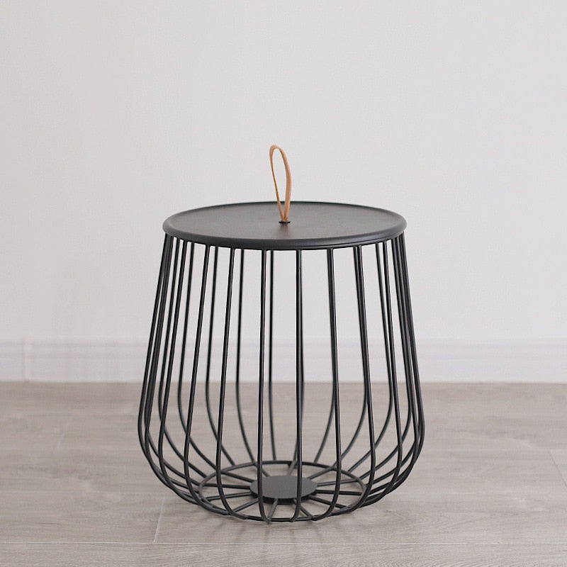 Iron Basket Coffee Table