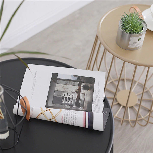 Iron Basket Coffee Table