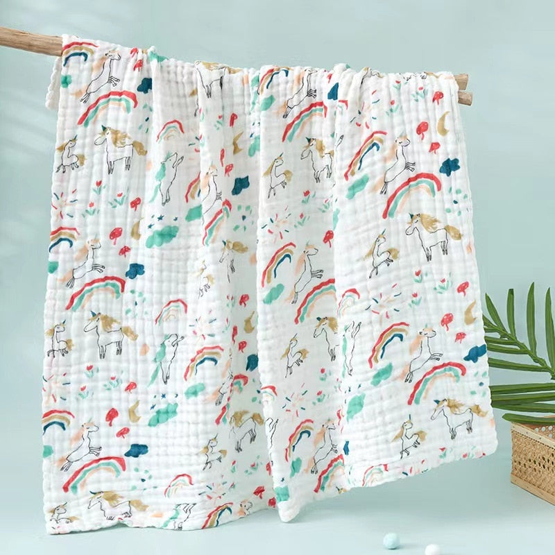 Organic Cotton Swaddle Blanket