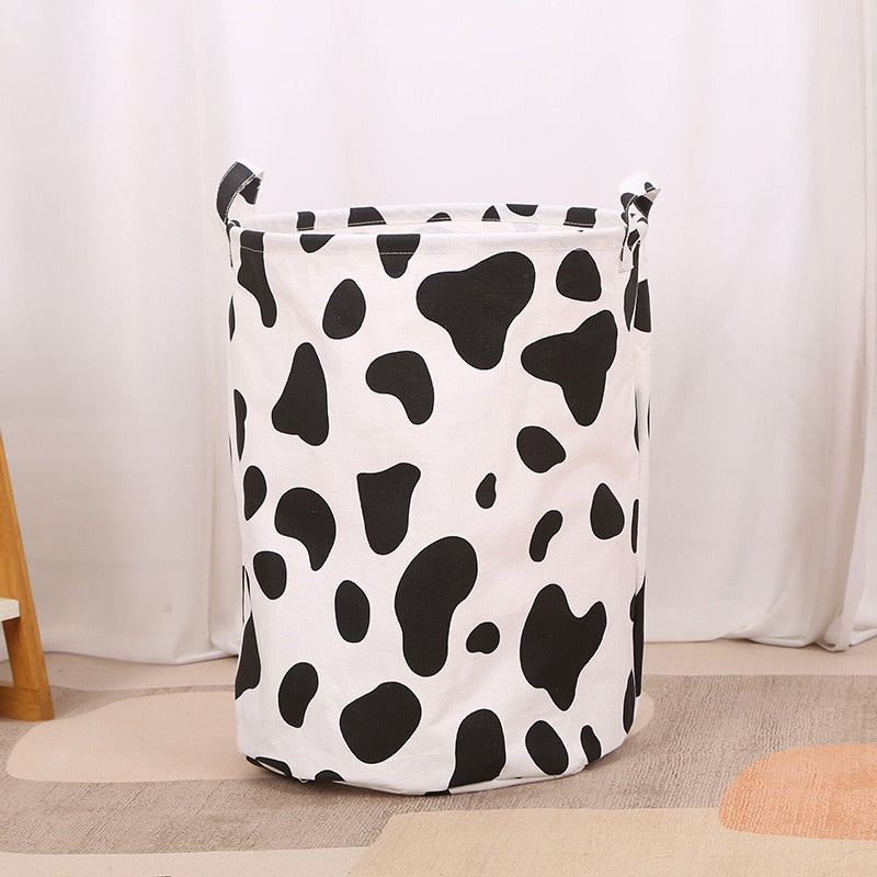 Patterned Waterproof Laundry Hamper