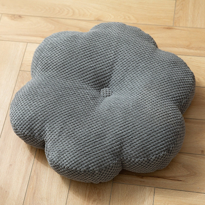 Floral Pouf Throw Cushion